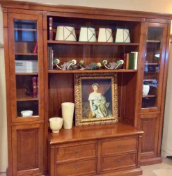 Parete attrezzata Libreria c1 Artigianale con uno sconto esclusivo