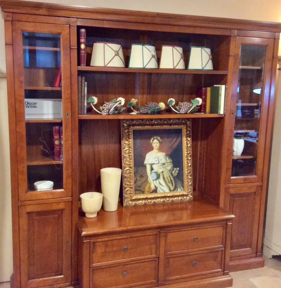 Parete attrezzata Libreria c1 Artigianale con uno sconto esclusivo