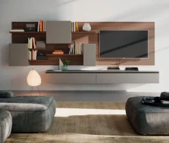 Parete attrezzata Light composizione 2 di Orme scontata del 30%