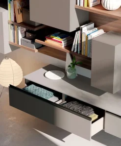 Parete attrezzata Light composizione 2 di Orme scontata del 30%