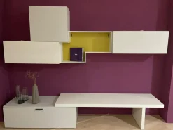 Parete attrezzata Light day comp.03 Orme in stile moderna a prezzo scontato