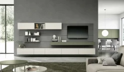 Parete attrezzata Living 805 del marchio Spagnol mobili con un ribasso esclusivo