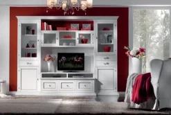 Parete attrezzata Living modello cristina di Collezione esclusiva scontata del 40%