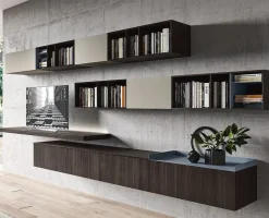 Parete attrezzata Lk01 del marchio Artigianale con uno sconto esclusivo