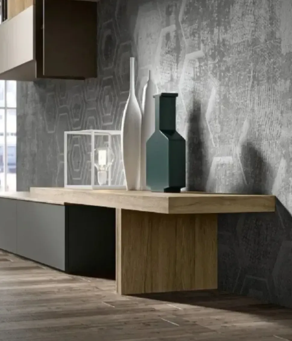 Parete attrezzata Lk08 siloma del marchio Siloma con uno sconto esclusivo