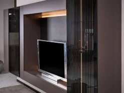 Parete attrezzata Lucifer di Voltan in OFFERTA OUTLET