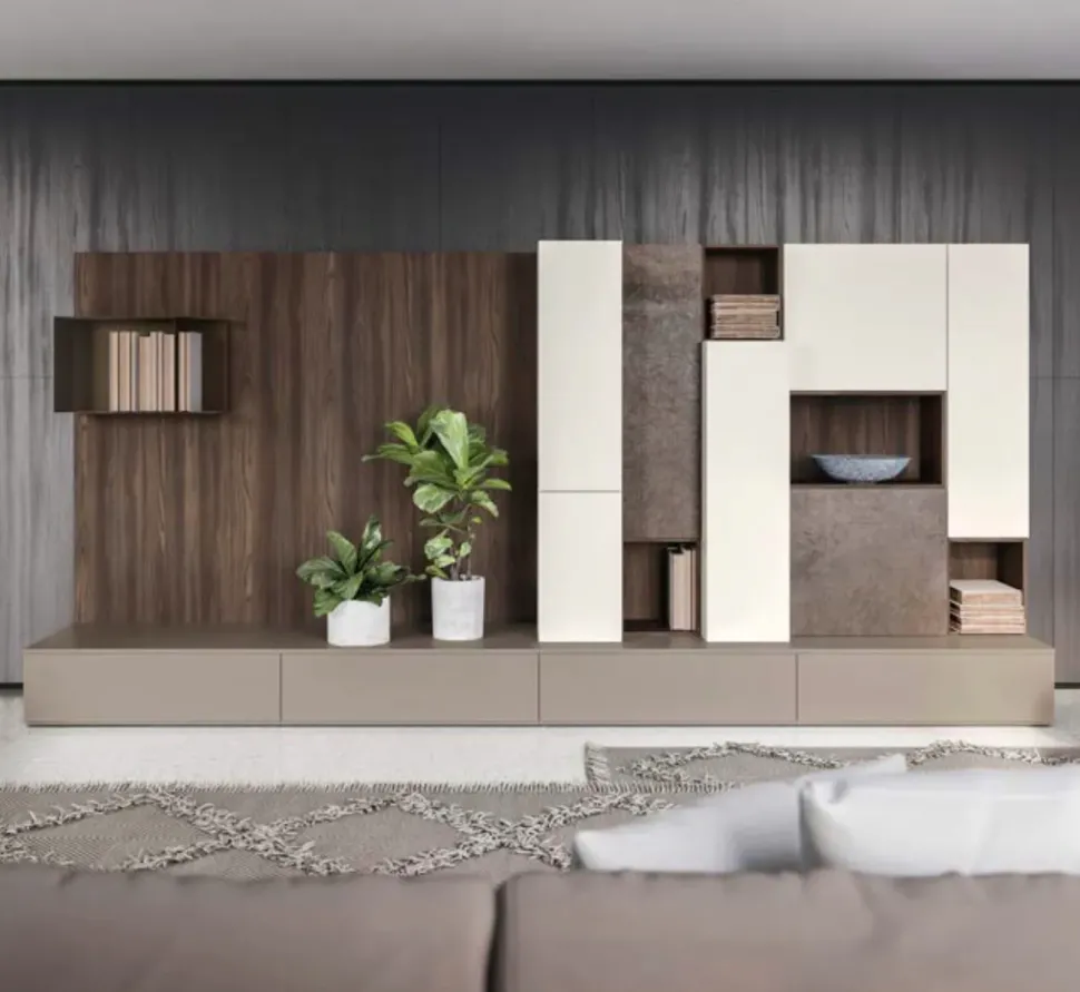 Parete attrezzata M10 di Marka in OFFERTA OUTLET