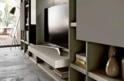 Parete attrezzata Mito 5.0 - qsm611 Imab in stile design a prezzo ribassato