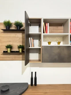 Parete attrezzata Mito Imab in stile moderna a prezzo ribassato