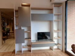 Parete attrezzata Mito nordico di Imab scontata del 50%