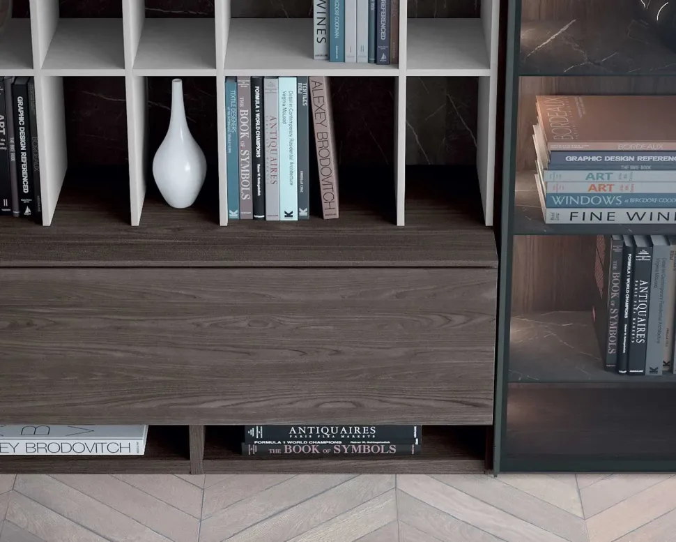 Parete attrezzata Mood 3 di Astor mobili in OFFERTA OUTLET