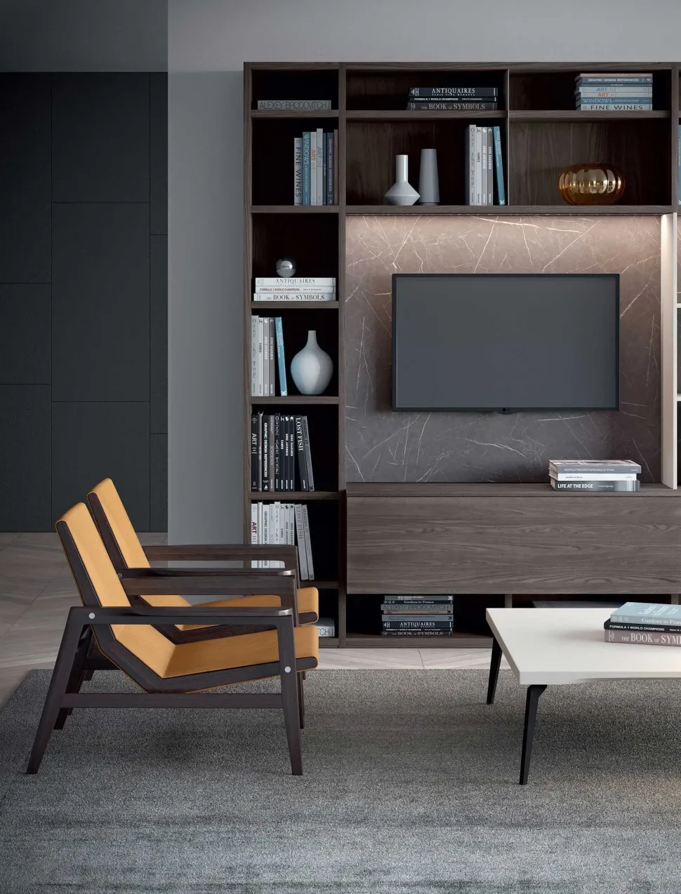 Parete attrezzata Mood 3 di Astor mobili in OFFERTA OUTLET