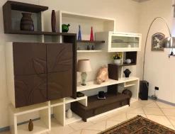 Parete attrezzata Natura  Marchetti in stile moderno a prezzo scontato