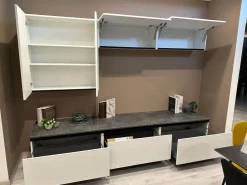 Parete attrezzata Newsmart Net cucine in stile moderna a prezzo scontato