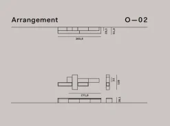 Parete attrezzata Novamobili Outline o-02 PREZZI OUTLET