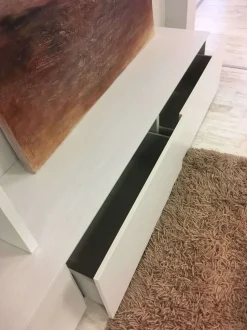 Parete attrezzata Parete tv santa lucia olmo gesso Santalucia in stile moderna a prezzo scontato