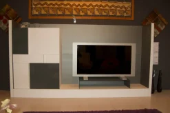 Parete attrezzata Parete attrezzata moderna di Artigianale scontata del 63%