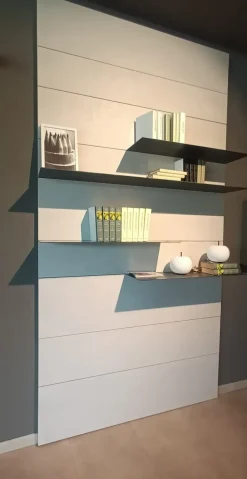 Parete attrezzata Parete boiserie lampo Sangiacomo in stile moderna a prezzo scontato