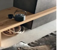 Parete attrezzata Parete attrezzata industrial   Nuovi mondi collection in stile moderna a prezzo scontato