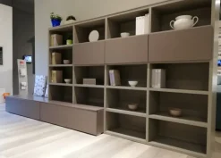 Parete attrezzata Parete 3.2 Europeo in stile moderno a prezzo ribassato