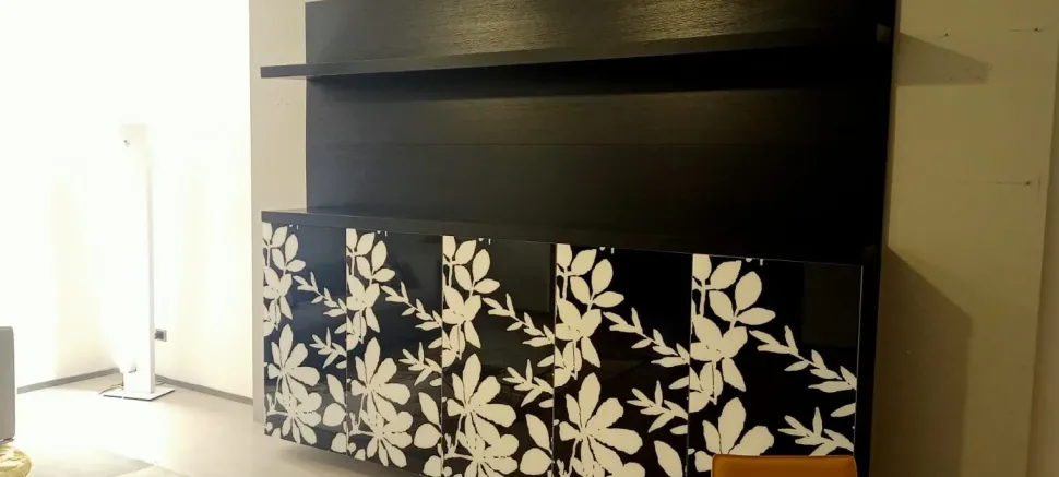 Parete attrezzata Parete modulnova Modulnova in stile design a prezzo scontato