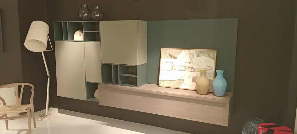 Parete attrezzata Parete md house di Md house scontata del 46%