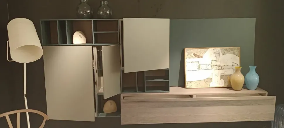 Parete attrezzata Parete md house di Md house scontata del 46%