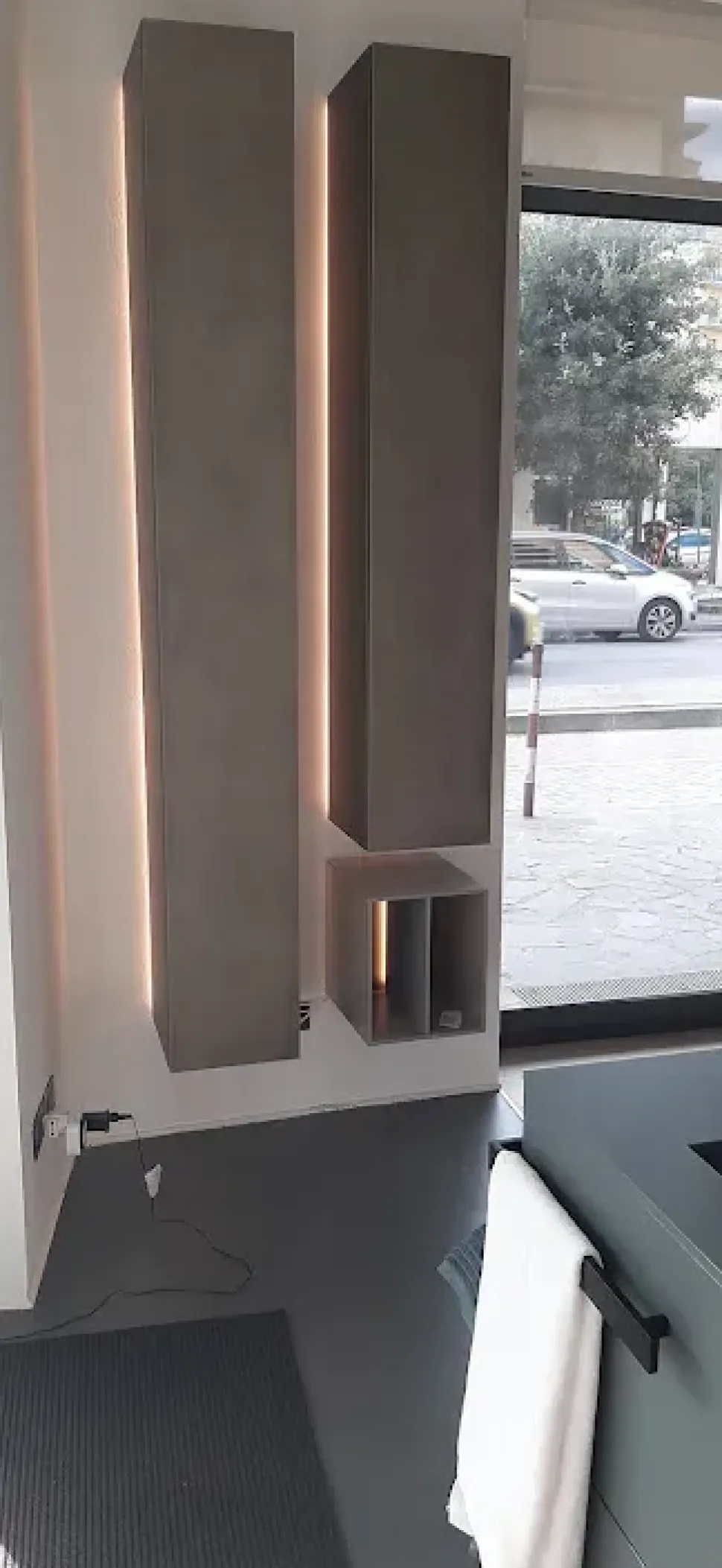 Parete attrezzata Pilastro wallover di caccaro di Caccaro scontata del 40%