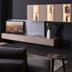 Parete attrezzata  plan 27 outlet  di Diotti.com in OFFERTA OUTLET