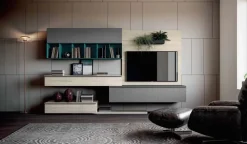 Parete attrezzata Qsm 629 del marchio Imab con uno sconto esclusivo