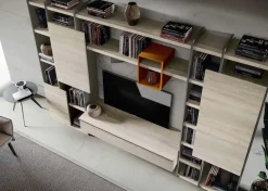 Parete attrezzata Qsm 618 di Imab in OFFERTA OUTLET