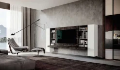 Parete attrezzata Qsm 625 Imab in stile moderna a prezzo scontato