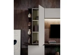 Parete attrezzata Qsm 610 Imab in stile moderno a prezzo scontato