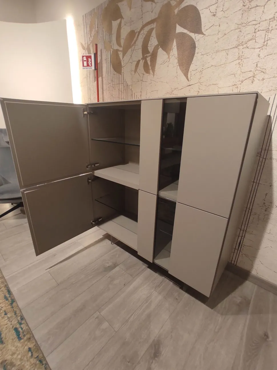 Parete attrezzata Quadrotto di Presotto scontata del 35%