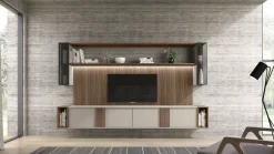 Parete attrezzata Riga day 05 di Collezione esclusiva in OFFERTA OUTLET