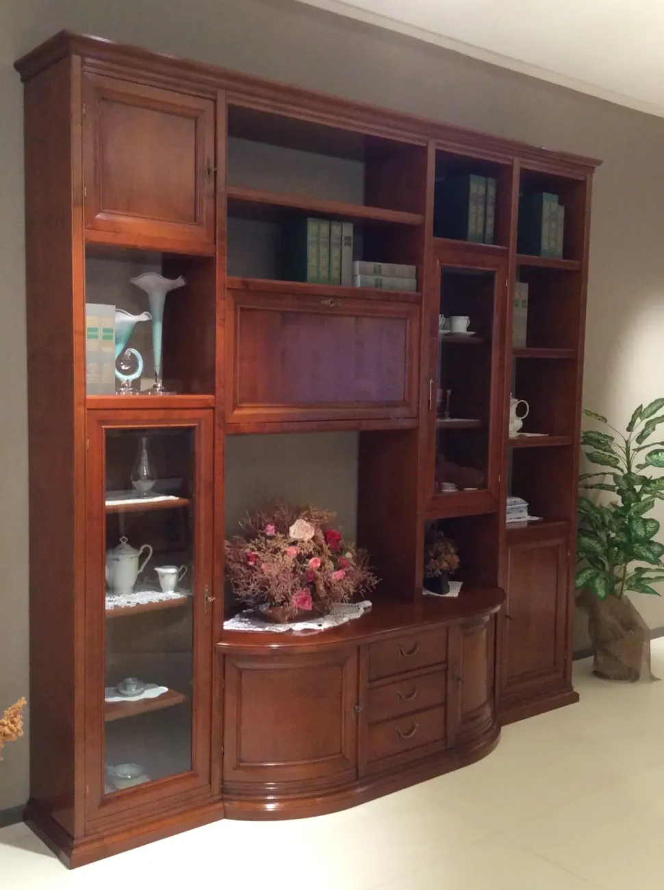 Parete attrezzata Romantic di Visentin in OFFERTA OUTLET