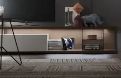 Parete attrezzata Seta unix su2202 Maronese acf in stile moderna a prezzo ribassato