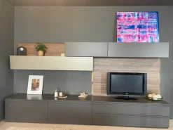 Parete attrezzata Sistema day 12 Alf da fre in stile design a prezzo ribassato