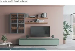 Parete attrezzata Space l05 Colombini casa in stile moderna a prezzo ribassato