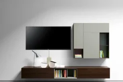 Parete attrezzata Spazio di Pianca scontata del 26%