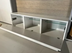 Parete attrezzata Spazioteca Pianca in stile moderna a prezzo scontato