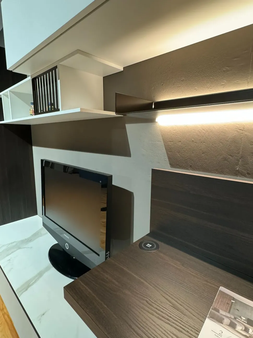 Parete attrezzata Speed up Dall'agnese in stile design a prezzo ribassato