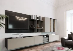 Parete attrezzata Story 1 di Astor mobili in OFFERTA OUTLET