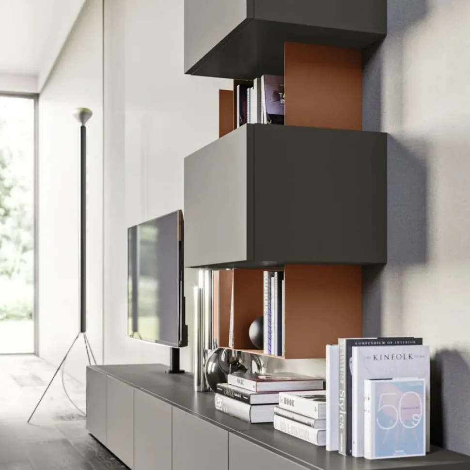 Parete attrezzata System day di Orme in OFFERTA OUTLET