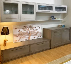 Parete attrezzata Tea di Fasolin in OFFERTA OUTLET