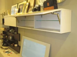 Parete attrezzata Tomasella in laccato opaco Atlante in Offerta Outlet