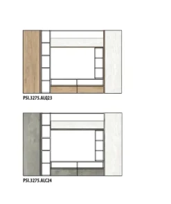 Parete attrezzata Velvet 3 della marca Collezione esclusiva con un ribasso esclusivo