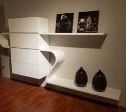 Parete attrezzata Wave della firma Novamobili con uno sconto esclusivo