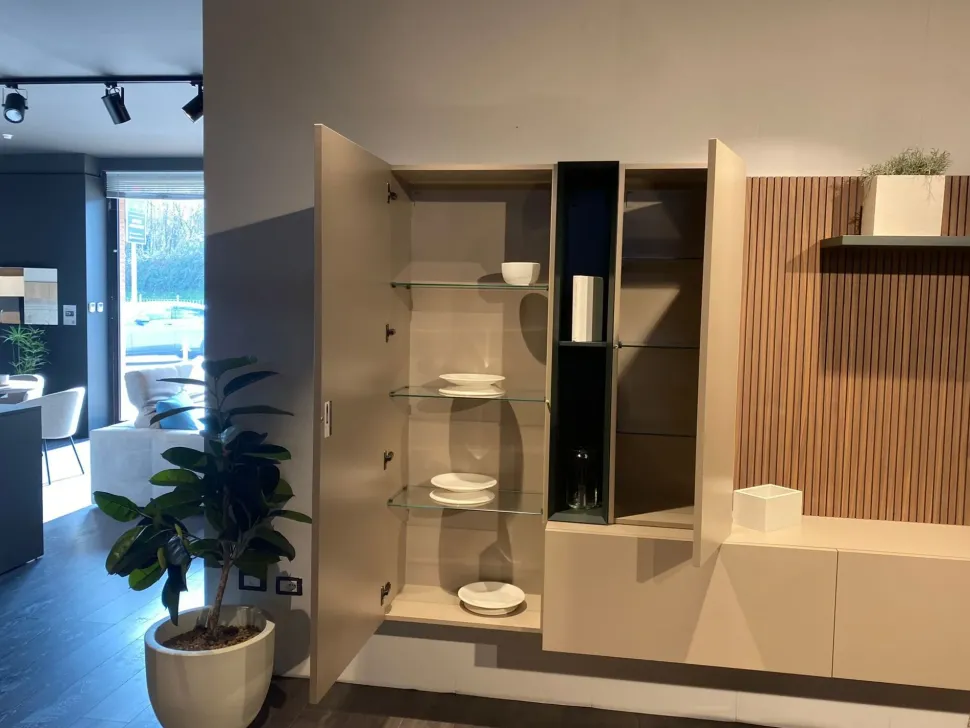 Parete attrezzata Zona giorno di Pianca scontata del 26%