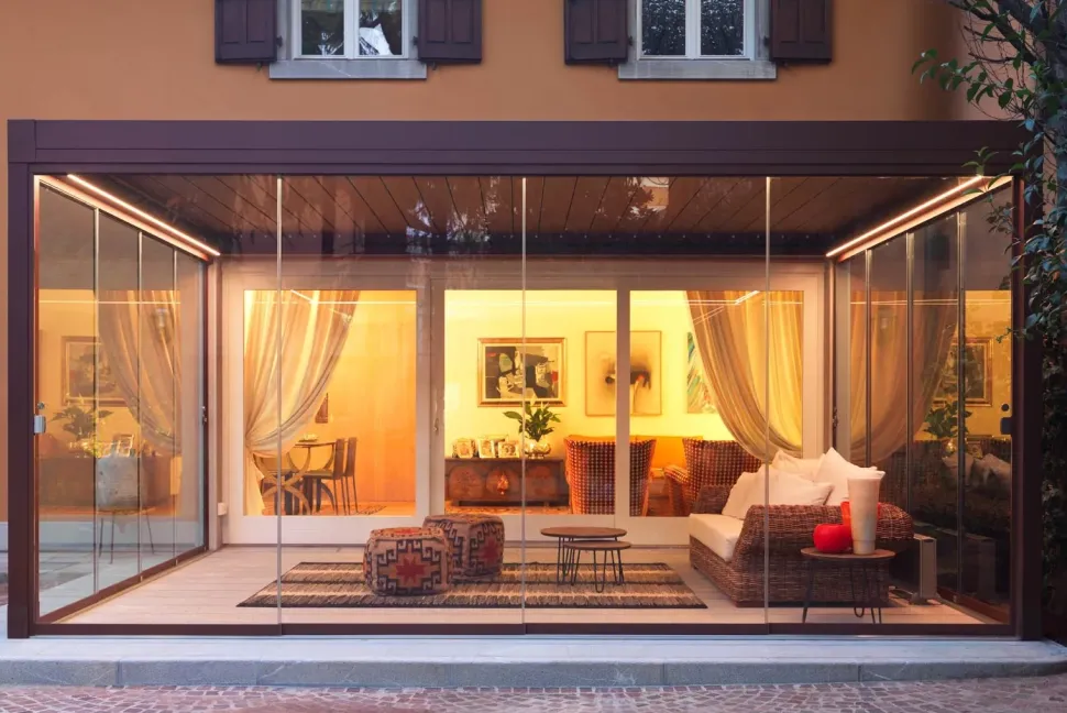 Pergotenda a marchio Pratic modello Opera SCONTATA